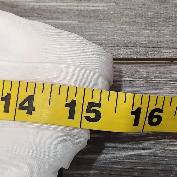 H&M White Bandeau Dress With Flared Skirt Size Medium - Picture 7 of 11